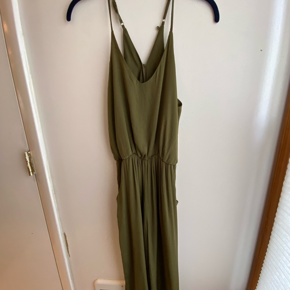 Olive Green Jumpsuit Size: XS